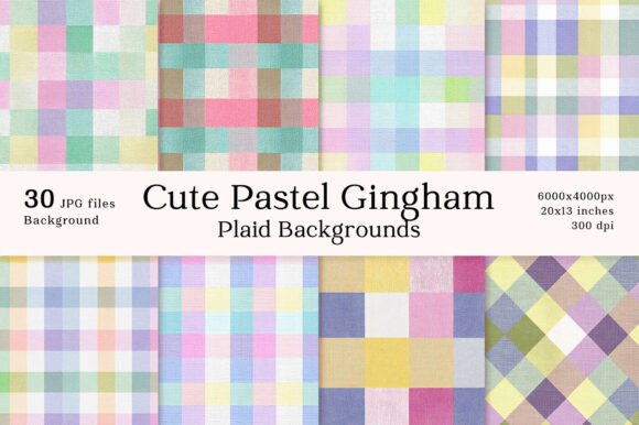Download Cute Pastel Gingham Plaid Backgrounds - Plaid background Collection