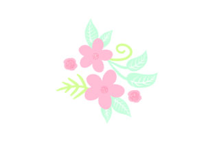 Download Purple Flowers Embellishment - Light Colors - Light colors Collection