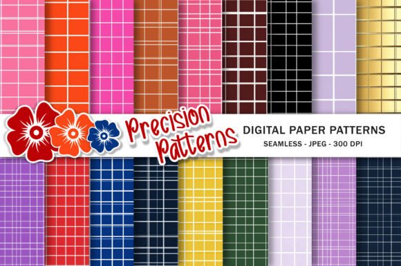 Download Squares Digital Papers - Squares Collection