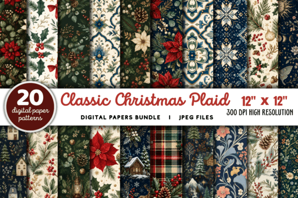 Download Classic Christmas Plaid Backgrounds - Plaid background Collection